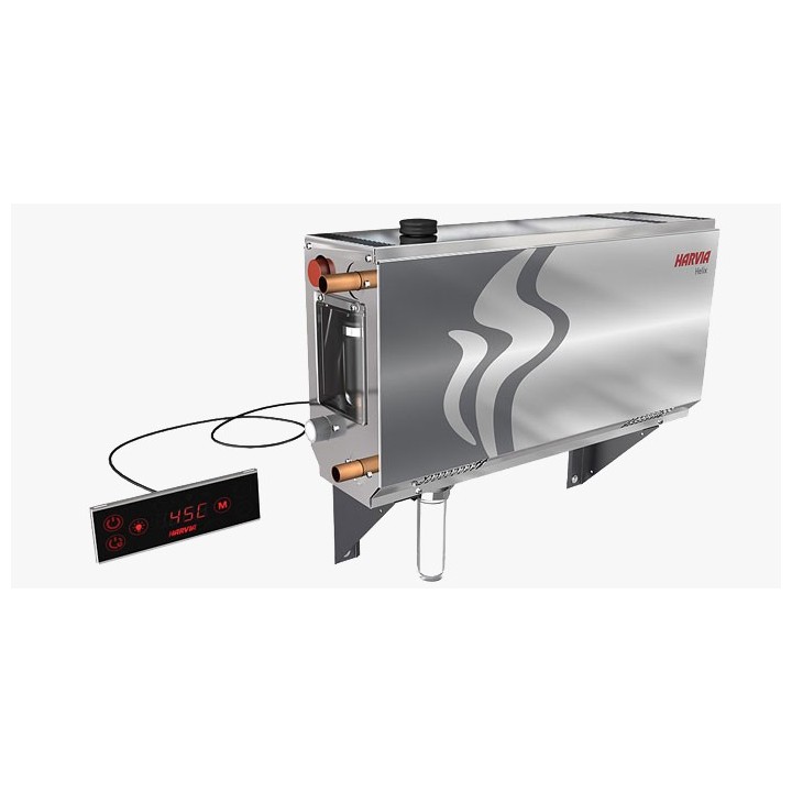 Profesionální parní sauna EO-SPA S200C pravá verze 131x131 4,5kW Harvia