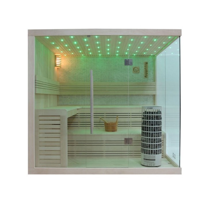 Luxusní finská sauna Bellagio EOSPA E1105A Cilindro 220x180x210