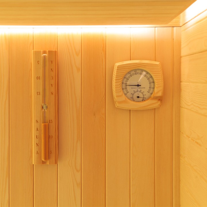 Finská sauna AWT E1805 borovice 180x180 8kW Vega