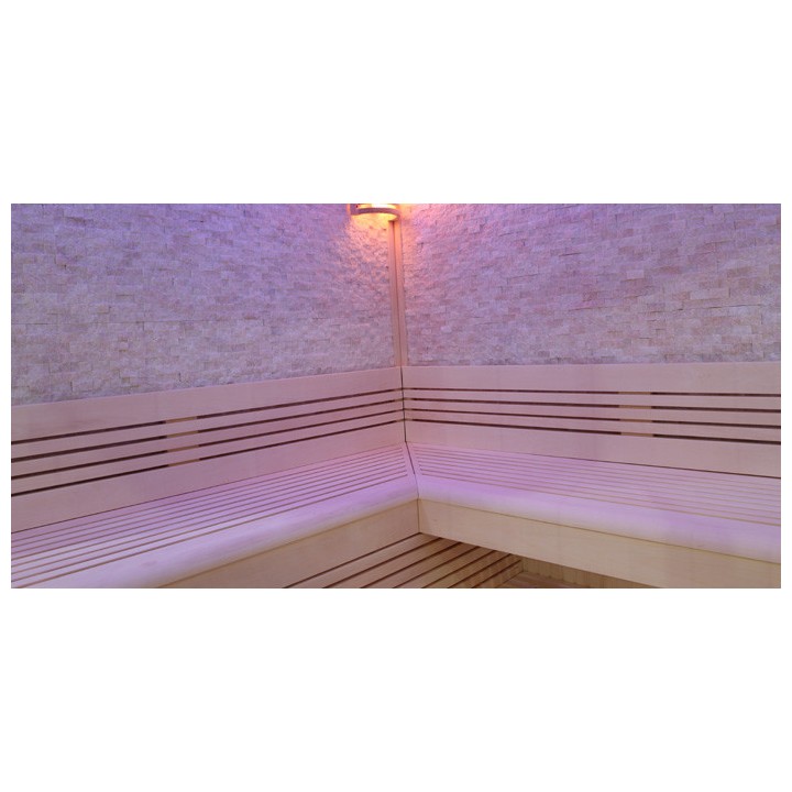 Finská sauna AWT E1402B topol 200x170 9kW Cilindro
