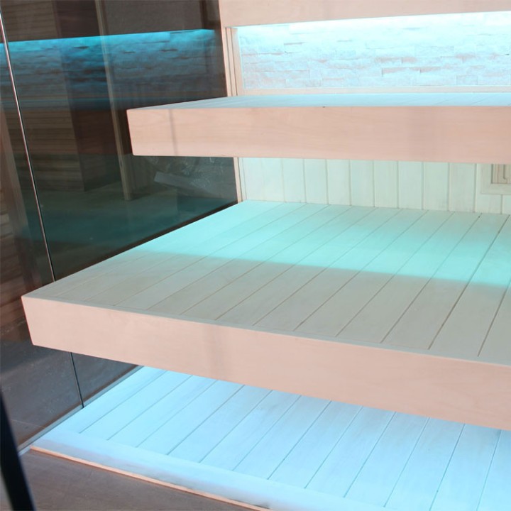 Luxusní finská sauna AWT EOSPA E1240D 220x180x216
