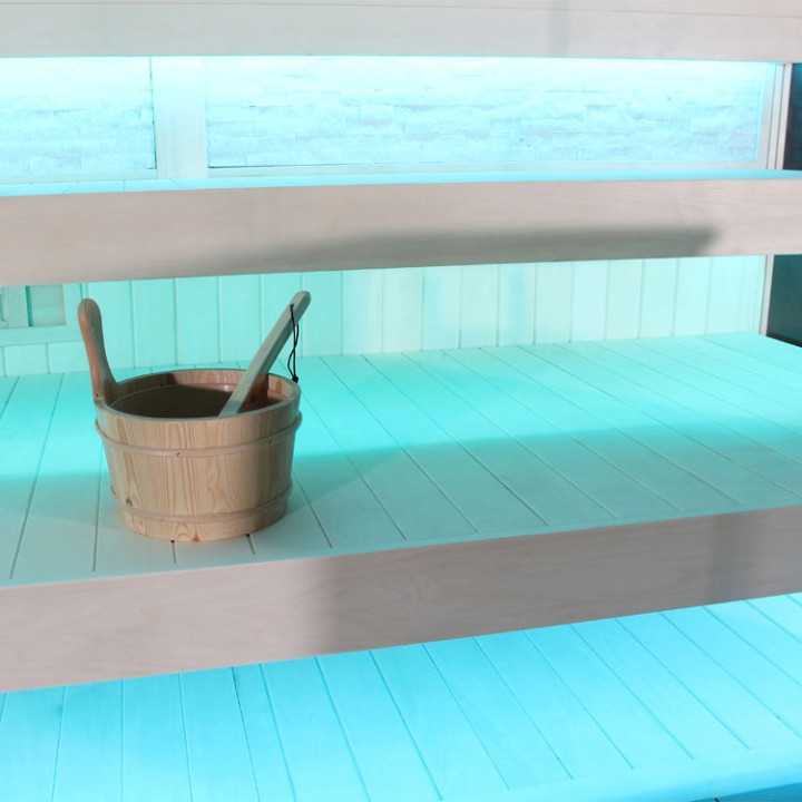 Luxusní finská sauna AWT EOSPA E1240C 250x180x216