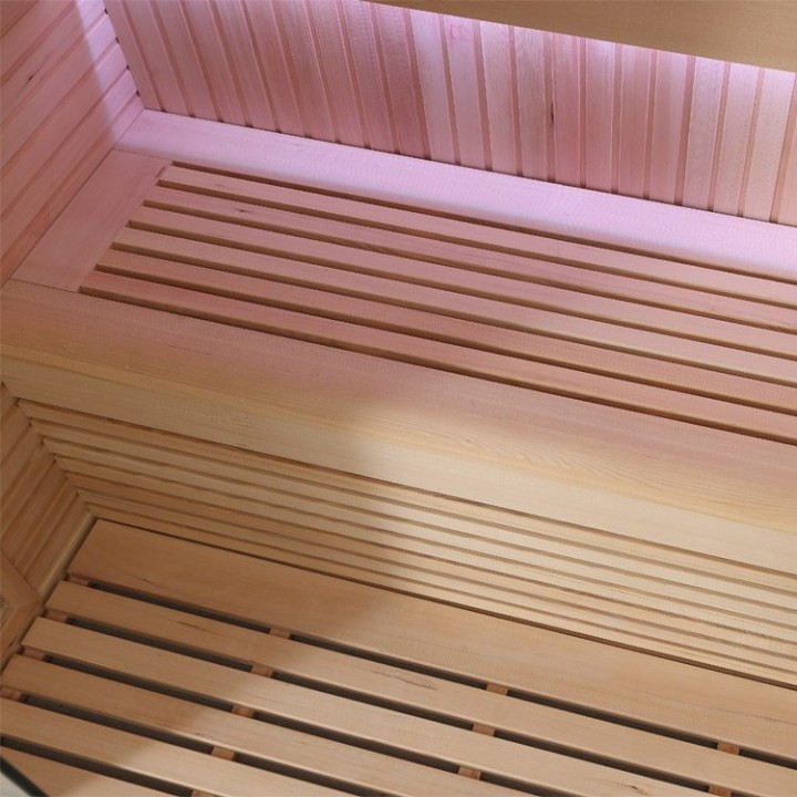 Finská sauna EAGO AWT E1113B hemlock 150×105 6,8 kW Cilindro