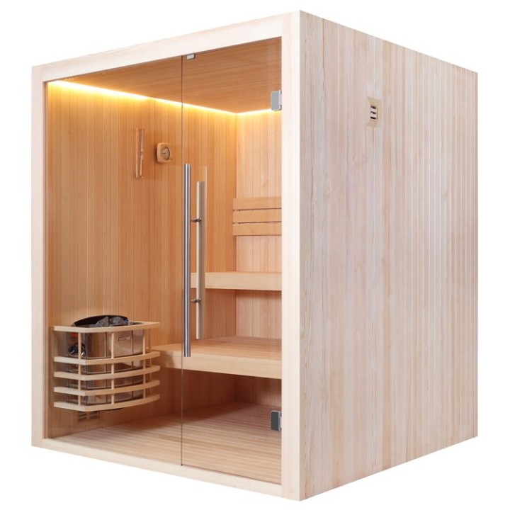 Finská sauna EAGO AWT E1802 borovice 180×180 8 kW Vega