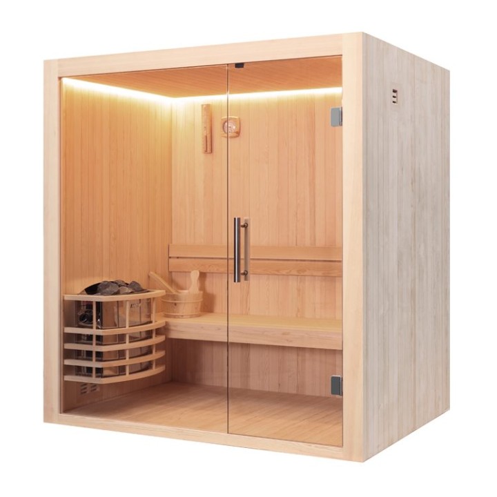 Finská sauna EAGO AWT E1803A borovice 180×120 6 kW Vega