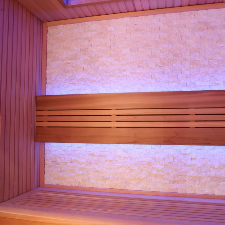 Finská sauna EAGO AWT E1244B červený cedr 180×150 9 kW EOS Cubo