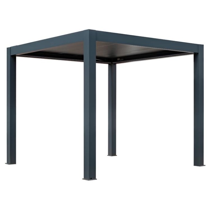 Pergola EAGO AWT P8-3A extreme antracit 3×3 m elektrická