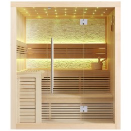 Finská sauna EAGO AWT E1102C hemlock 180×150 bez kamen