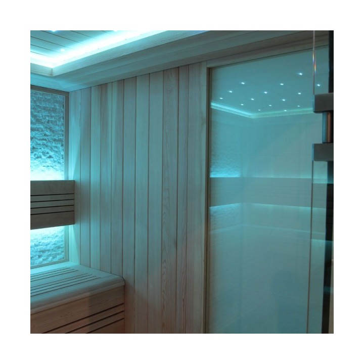 Luxusní finská sauna Bellagio E1247C Cilindro 180x180x216