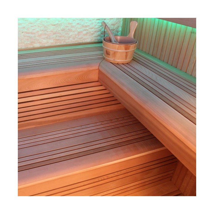 Luxusní finská sauna Bellagio EOSPA B1241C Kiwi 180x170x216
