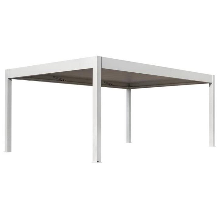 Pergola EAGO AWT P8-4B extreme bílá 4×6 m elektrická