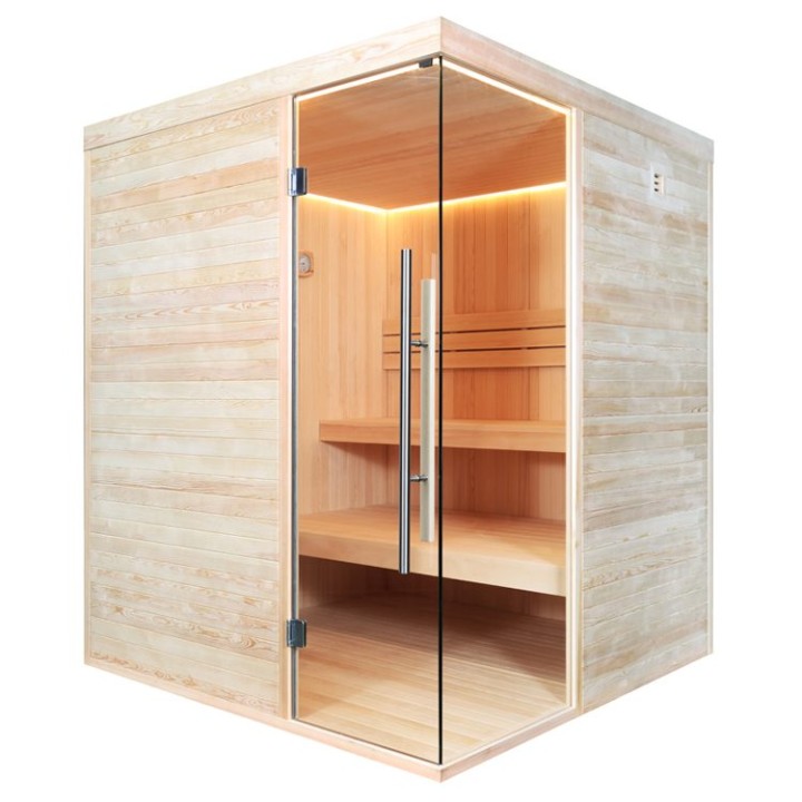 Finská sauna EAGO AWT E1805 borovice 180×180 bez kamen