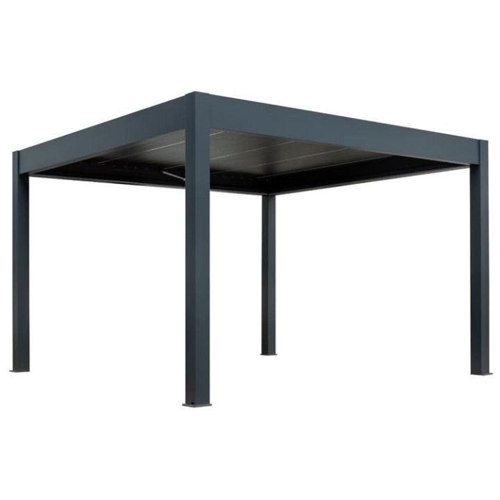 Pergola EAGO AWT P8-4A extreme antracit 4×4 m elektrická
