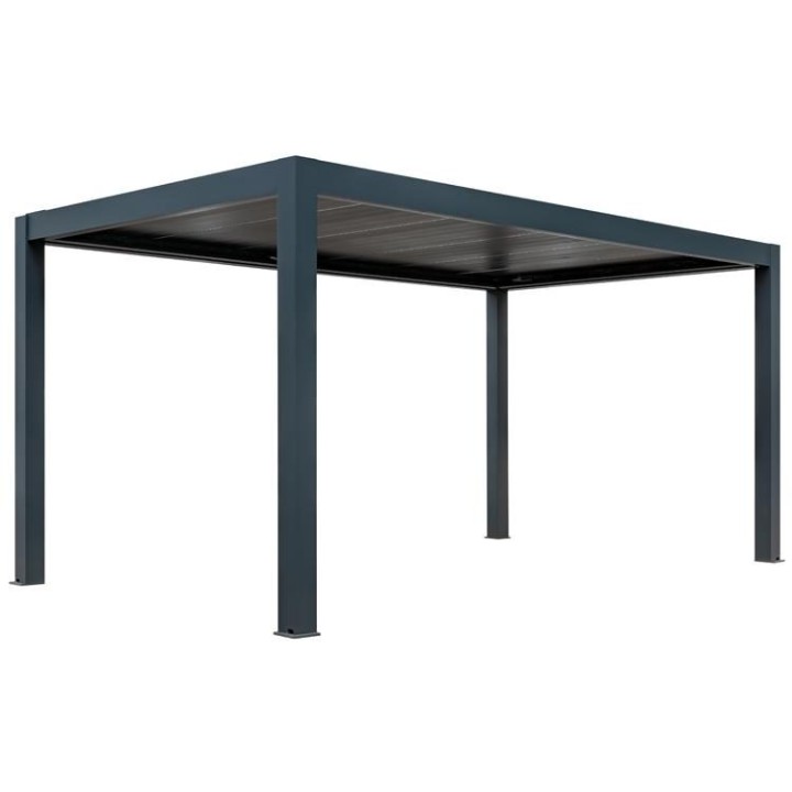 Pergola EAGO AWT P8-3C extreme antracit 3×5 m elektrická