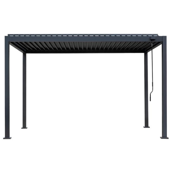 Pergola EAGO AWT P2-3B basic antracitová 3x4m s Handkurbel