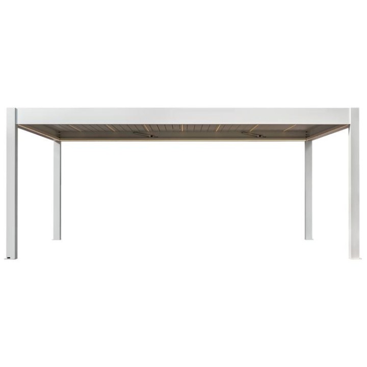 Pergola EAGO AWT P8-4B extreme bílá 4×6 m elektrická