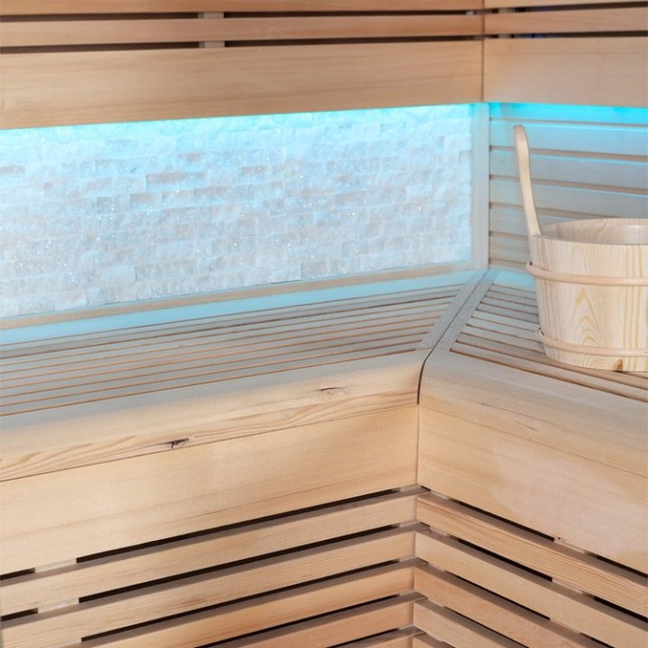 Finská sauna EAGO AWT E1106A hemlock 200×120 bez kamen