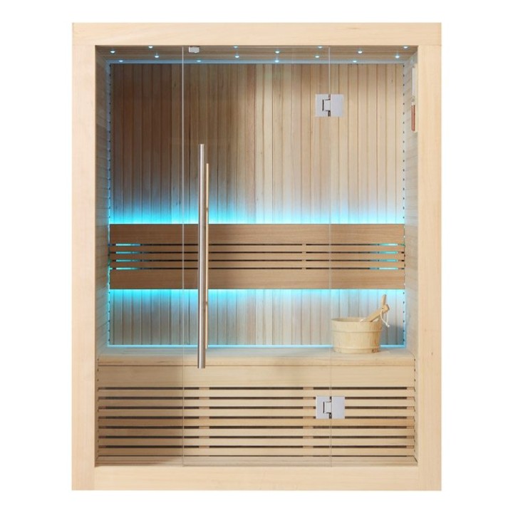 Finská sauna EAGO AWT E1113B hemlock 150×105 bez kamen