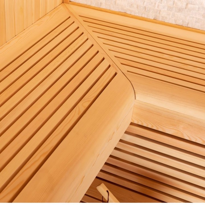 Finská sauna EAGO AWT E1812B borovice 200×180 bez kamen