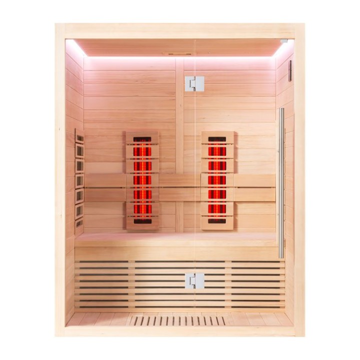Infrakabina EAGO AWT E1250C-IR hemlock 150×110 bez kamen